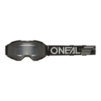 Oneal Маска кроссовая детская B-10 Solid V.24, черный, прозрачные линзы в Москве