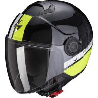 Scorpion Exo Мотошлем City Strada Черный/Желтый Неон/Белый в Москве
