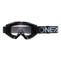 Oneal Маска кроссовая B-Zero V.22, черная оправа, прозрачная линза в Москве